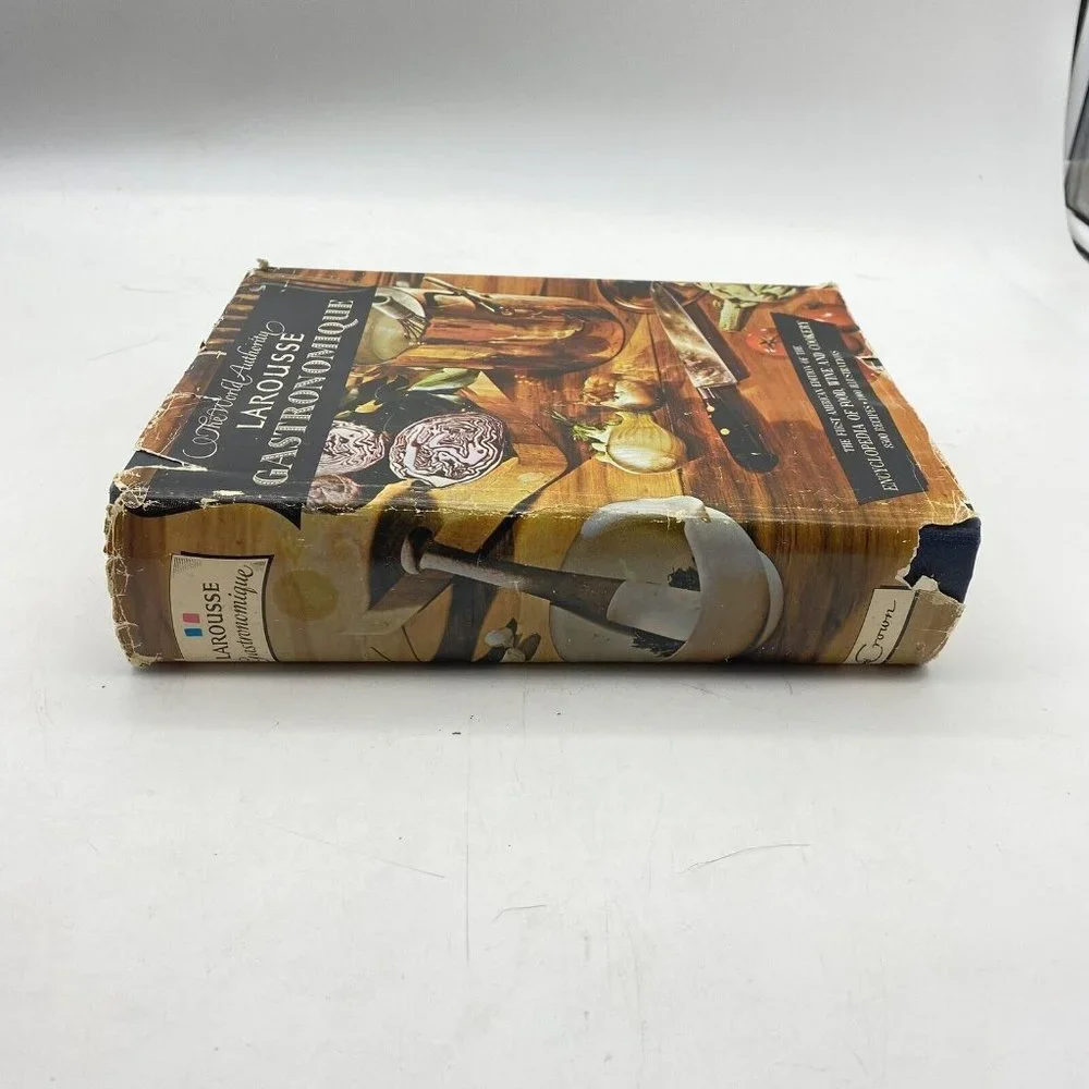 VTG 1965 Larousse Gastronomique Crown Publishers Cookbook 1961 First‎ Edition